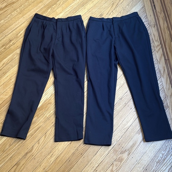 PRIMARK navy blue 2 pants bundle sizes 44 - Picture 1 of 7